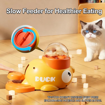 DuckPlay Treat Feeder: Interactive Food Reward Toy