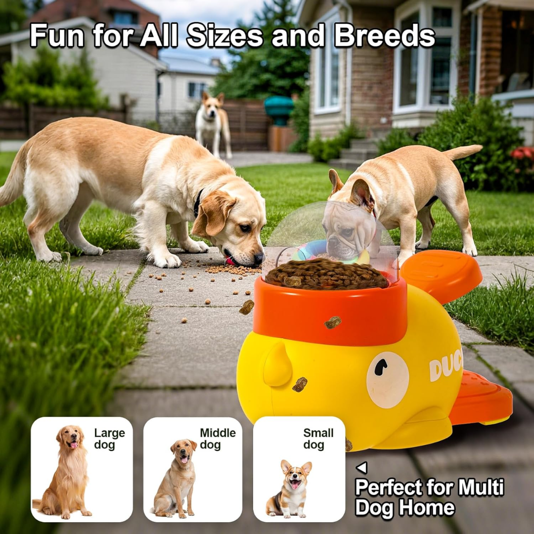 DuckPlay Treat Feeder: Interactive Food Reward Toy